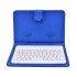 Portable PU Leather Wireless Keyboard Case for iPhone with Bluetooth Keyboard for 4 2 6 8 Inch Phones  pink Bluetooth keyboard   leather case