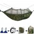Portable Parachute Fabric Hammock with Mosquito Net For Outdoor Camping 12 