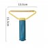 Portable Pet Hair  Remover  Brush Cat Dog Supplies Perfect For Cleaning Clothes Bedding Furniture Car Interiors blue