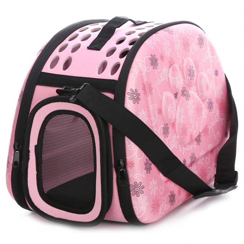 Portable Pet Handbag Carrier Comfortable Travel Carry Bags For Cat Dog Puppy Small Animals  Pink_Medium 42 * 28 * 30