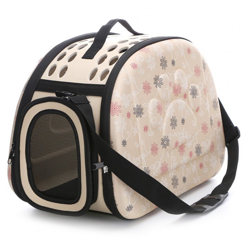 Portable Pet Handbag Carrier Comfortable Travel Carry Bags For Cat Dog Puppy Small Animals  apricot_Medium 42 * 28 * 30