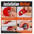 Portable Pipe Cutter 20 50mm 180 Degree Rotatable Pvc pu pp pe Pipe Wire Cable Cutting Tool With 3 Blade  red Pipe Cutter    3 blades