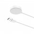 Portable Power Magnetic Watch Charger Type c Wireless Charging Dock Stand Compatible For Huawei Watch3 Pro White