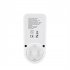 Portable Power Socket Meter Monitor Lcd Display Household Smart Power Monitor With Backlight EU plug