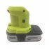 Portable Power Source Li ion with Lighting Dual Usb Output  Dc Output for Ryobi P743 18v 14 4v One  Green
