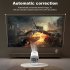 Portable Projector 720P Video Projector With Remote Control Home Video Smart Projectors Wireless WiFi Mini Outdoor Movie Projector For Smart Phones Laptop Table