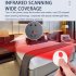 Portable Q68 Multi functional Infrared Detector Camera Scanner Pir Sensor Light Alarm Smart Anti peeping Safety Alert black