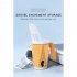 Portable Removable Cat Litter Shovel with Trash Can 800ml Large Capacity Cat Litter Box Yellow