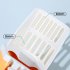 Portable Removable Cat Litter Shovel with Trash Can 800ml Large Capacity Cat Litter Box Yellow