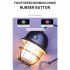 Portable Retro Usb Outdoor Led Camping Light Searchlight Hanging Tent Light Work Lamp With Handle LY14 USB cable