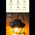 Portable Retro Usb Outdoor Led Camping Light Searchlight Hanging Tent Light Work Lamp With Handle LY14 USB cable