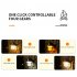 Portable Retro Usb Outdoor Led Camping Light Searchlight Hanging Tent Light Work Lamp With Handle LY14 USB cable