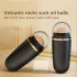 Portable Reusable Oil  Absorbing  Volcanic  Roller Oil resistant Face Roller Mini Facial Cleanser Tool For Skin Massage Perfect Gift black
