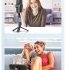 Portable Selfie Stick Phone Tripod Quick Assembly 7 Sections Expansion Selfie Rod Mobile Phone Selfie Stick Stable Tripod  Cell Phone Tripod Support For Travel V