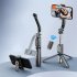 Portable Selfie Stick Phone Tripod Quick Assembly 7 Sections Expansion Selfie Rod Mobile Phone Selfie Stick Stable Tripod  Cell Phone Tripod Support For Travel V