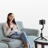 Portable Selfie Stick Phone Tripod Quick Assembly 7 Sections Expansion Selfie Rod Mobile Phone Selfie Stick Stable Tripod  Cell Phone Tripod Support For Travel V