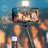 Portable Selfie Stick Tripod Stand Lightweight Handheld Mobile Phone Stand Extension Stabilizer Rod Accessories Sturdy Aluminium Alloy Rod Extendable Phone Trip