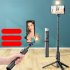 Portable Selfie Stick Tripod Stand Lightweight Handheld Mobile Phone Stand Extension Stabilizer Rod Accessories Sturdy Aluminium Alloy Rod Extendable Phone Trip