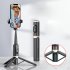 Portable Selfie Stick Tripod Stand Lightweight Handheld Mobile Phone Stand Extension Stabilizer Rod Accessories Sturdy Aluminium Alloy Rod Extendable Phone Trip