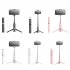 Portable Selfie Stick Tripod Stand Lightweight Handheld Mobile Phone Stand Extension Stabilizer Rod Accessories Sturdy Aluminium Alloy Rod Extendable Phone Trip