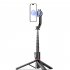 Portable Selfie Stick Tripod Stand Lightweight Handheld Phone Stand Extension Stabilizer Rod Accessories Sturdy Aluminium Alloy Rod For Face Time Zoom Meeting P