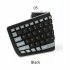 Portable Silent Foldable Silicone Keyboard Usb Flexible Soft Waterproof Roll Up Keyboard For Pc Laptop pink