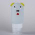 Portable Silicon Travel Bottle Cute Dog Shape Empty Container Cosmetic Carry on Jar