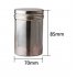 Portable Small Size Tea Caddy Storage Box for Outdoor Travel Use Small 275 ml