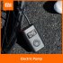 Portable Smart Digital Tire Pressure Detection Electric Inflator Pump for Bike Motorcycle Car Football black
