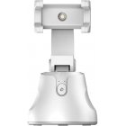 Portable Smart Selfie Stick 360 Rotates Auto Face Object Tracking Vlog Shooting Smart <span style='color:#F7840C'>Phone</span> <span style='color:#F7840C'>Mount</span> Holder White