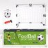 Portable Soccer Goal Net Set Children Sports Practice Soccer Goals With Soccer Ball Training Toys For Kids Gifts As shown