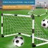 Portable Soccer Goal Net Set Children Sports Practice Soccer Goals With Soccer Ball Training Toys For Kids Gifts As shown
