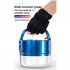 Portable Solar Camping Lantern 3 Modes USB Rechargeable Flashlight Blue