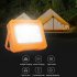 Portable Solar Led Work Light 6000mah Battery Usb Rechargeable Outdoor Waterproof Camping Tent Light Flashlight remote control