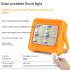 Portable Solar Led Work Light 6000mah Battery Usb Rechargeable Outdoor Waterproof Camping Tent Light Flashlight remote control