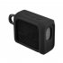 Portable Speaker Protective Sleeve Bracket Silicone Case Compatible For Jbl Go3 Audio Storage Shell Outdoor Stand black
