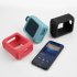 Portable Speaker Protective Sleeve Bracket Silicone Case Compatible For Jbl Go3 Audio Storage Shell Outdoor Stand black