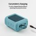Portable Speaker Protective Sleeve Bracket Silicone Case Compatible For Jbl Go3 Audio Storage Shell Outdoor Stand black