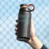Portable Sport Water Bottle With Stainless Steel Filter Large Capacity Leak Proof Gym Fitness Outdoor Sports Drink Bottle For Outdoors  Camping  Cycling  Fitnes