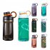 Portable Sport Water Bottle With Stainless Steel Filter Large Capacity Leak Proof Gym Fitness Outdoor Sports Drink Bottle For Outdoors  Camping  Cycling  Fitnes