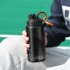 Portable Sport Water Bottle With Stainless Steel Filter Large Capacity Leak Proof Gym Fitness Outdoor Sports Drink Bottle For Outdoors  Camping  Cycling  Fitnes