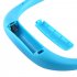 Portable Sports Halter Fan Mini Hanging Neck Fan USB Rechargeable Multi function Mini fan blue