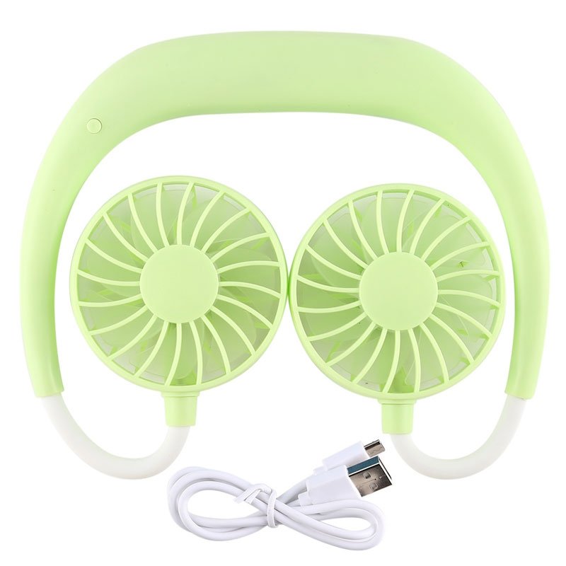 Portable Sports Halter Fan green