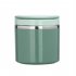 Portable Stainless Steel Breakfast  Cup Soup Bowl Thermal Storage Container Sealed Bento Box With Handle Green 630 ml
