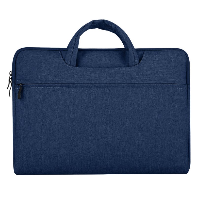 Portable Storage Bag Oxford Cloth Laptop Bag Waterproof Protective Storage Bag Navy_13.3 inches