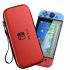 Portable Storage Bag Pouch Lightweight Waterproof Case Built in 5 Game Card Slots Game Accessories For Nintendo Switch silver