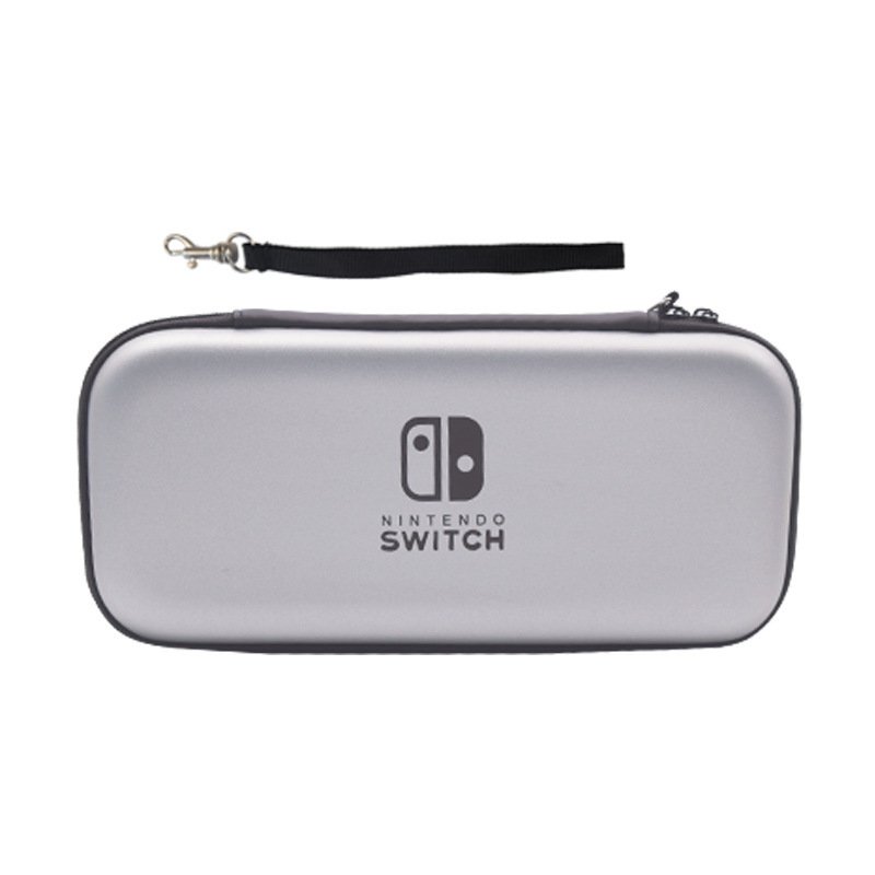 Portable Storage Bag Pouch Lightweight Waterproof Case Built-in 5 Game Card Slots Game Accessories For Nintendo Switch silver