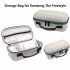Portable Storage Bags Carrying Case Home Projector Dustproof Handbag Compatible For The Freestyle Projector grey