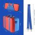 Portable Storage Box Bag Travel Suitcase Compatible For Nintendo Switch Oled switch Game Accessories blue red