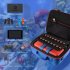 Portable Storage Box Bag Travel Suitcase Compatible For Nintendo Switch Oled switch Game Accessories blue red